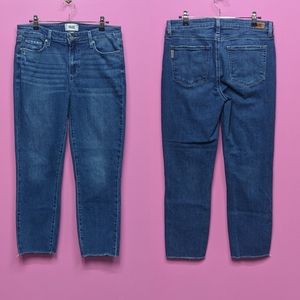 Paige Kylie Crop Skinny Jeans Size 30